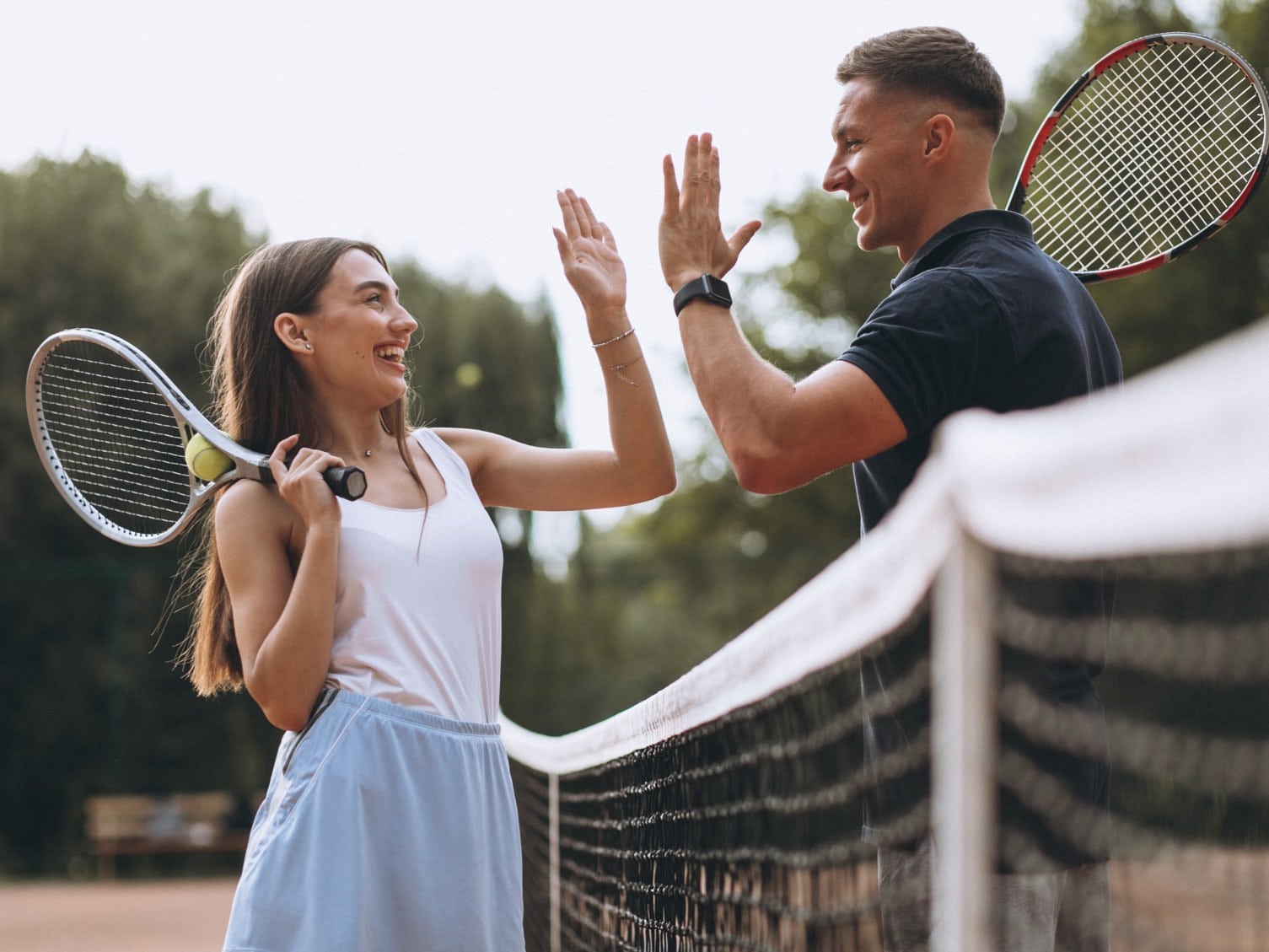 Tennis an der Ostsee. Strandhotel Fischland.